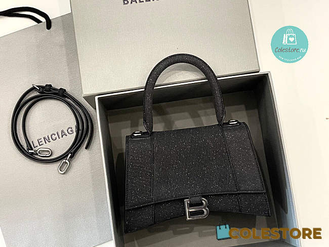 Colestore Balenciaga Hourglass Bag Black Size 23x15x10cm - 1