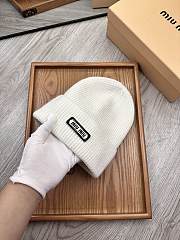 Colestore Miu Miu Beanie White  - 2