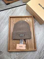 Colestore Miu Miu Beanie Brown  - 1