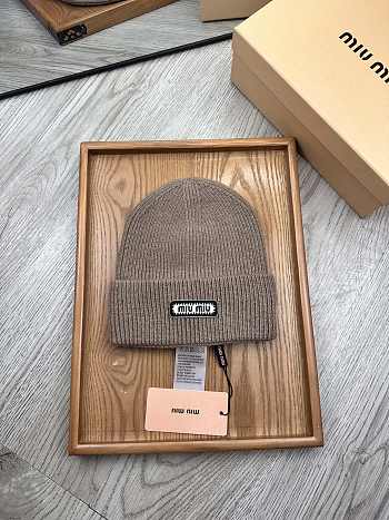 Colestore Miu Miu Beanie Brown 