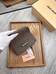 Colestore Miu Miu Beanie Brown  - 6