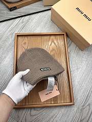 Colestore Miu Miu Beanie Brown  - 4