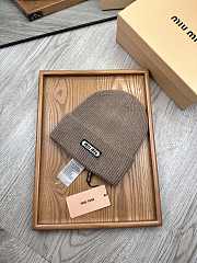 Colestore Miu Miu Beanie Brown  - 5