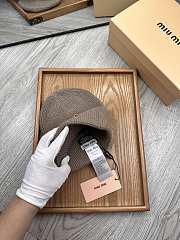 Colestore Miu Miu Beanie Brown  - 3