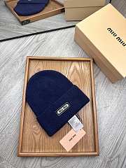 Colestore Miu Miu Beanie Blue Navy  - 6