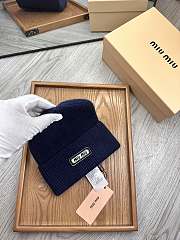 Colestore Miu Miu Beanie Blue Navy  - 2