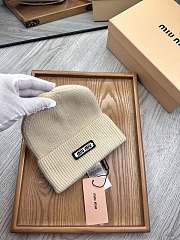 Colestore Miu Miu Beanie Beige  - 2