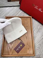 Colestore Loro Piana Beanie White  - 4