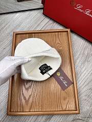 Colestore Loro Piana Beanie White  - 2