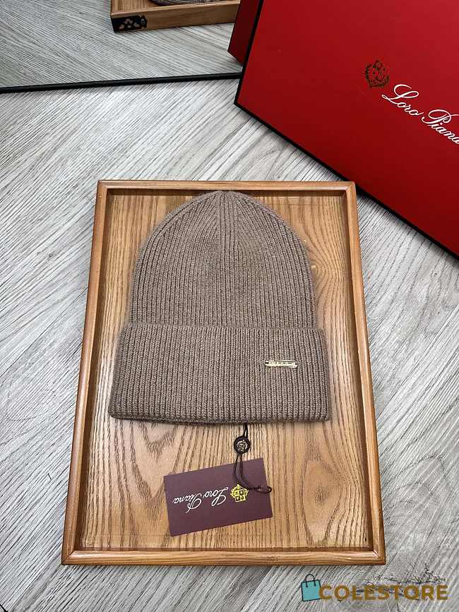 Colestore Loro Piana Beanie Brown - 1