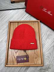 Colestore Loro Piana Beanie Red  - 1