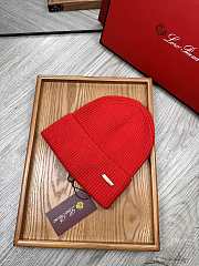 Colestore Loro Piana Beanie Red  - 4