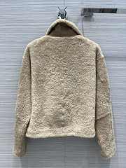 Colestore Brunello Cucinelli Goat Fur Biker Jacket Brown  - 3