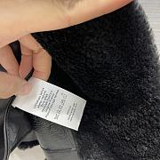 Colestore Brunello Cucinelli Goat Fur Biker Jacket Black - 5