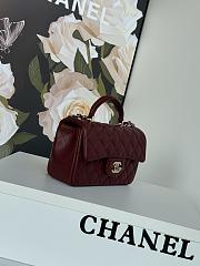 Colestore Chanel 21K Mini Flap Bag Handle Rouge 20 x 12 x 6 cm - 2