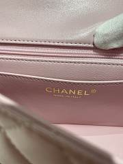 Colestore Chanel Mini Flap Handle Baby Pink 20 x 13 x 9 cm - 6