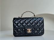 Colestore Chanel Flap Bag Handle Black 20 x 13 x 9 cm - 1