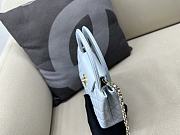 Colestore Chanel Kelly Hanlde Mini Bag Baby Blue 13 x 19 x 7cm  - 4