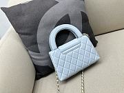 Colestore Chanel Kelly Hanlde Mini Bag Baby Blue 13 x 19 x 7cm  - 2