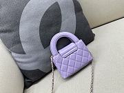 Colestore Chanel Kelly Hanlde Mini Bag Baby Purple 8.3 x 12.5 x 4 cm - 3
