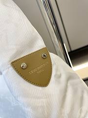 Colestore Louis Vuitton Monogram Jacket White  - 5
