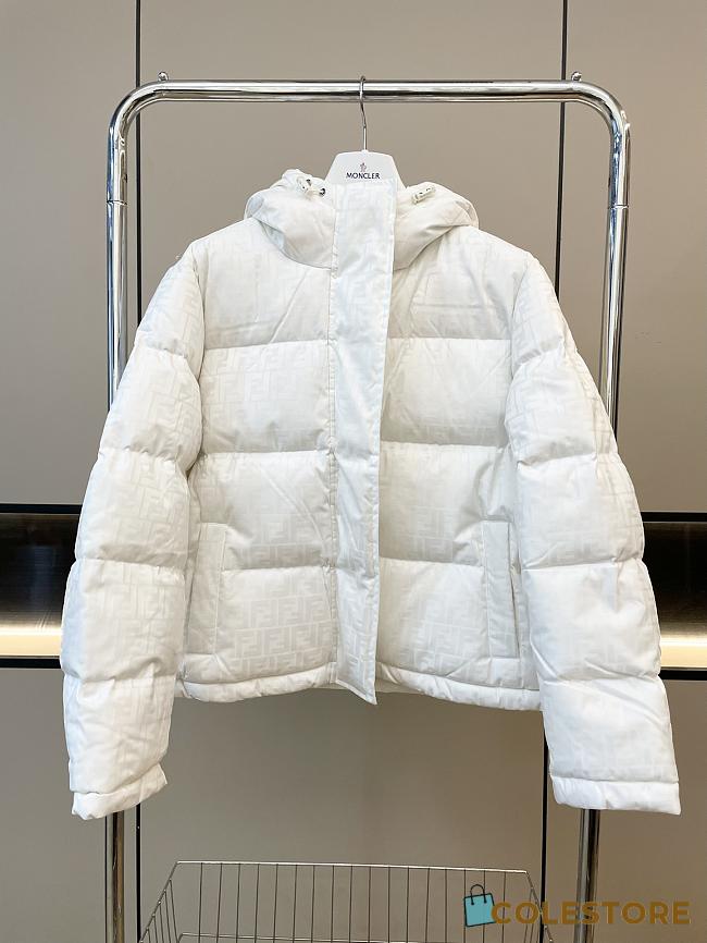Colestore Fendi Winter Coat White  - 1