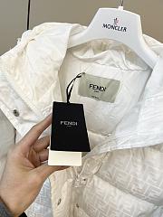 Colestore Fendi Winter Coat White  - 3