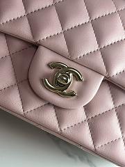 Colestore Chanel Flap Bag Top Handle Pink 20cm - 3