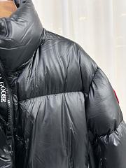 Colestore Canada Goose Cropped Puffer Black - 3