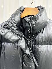 Colestore Canada Goose Cropped Puffer Black - 5