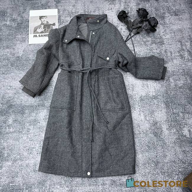 Colestore Trench Coat For Winter Grey  - 1