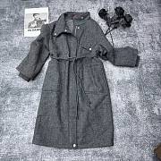 Colestore Trench Coat For Winter Grey  - 1