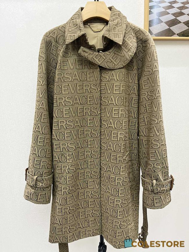 Colestore Versace Long Coat Brown  - 1