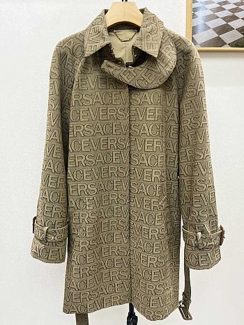 Colestore Versace Long Coat Brown 
