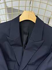 Colestore Saint Laurent YSL Grain de poudre wool blazer bLACK - 5