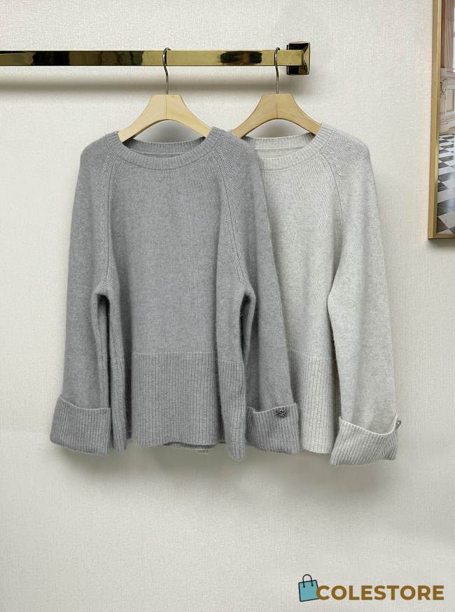 Colestore Chanel Wool Sweater Grey  - 1