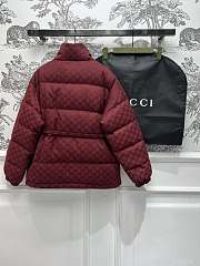 Colestore Gucci Puffed Coat Red CC Logo  - 6