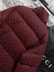 Colestore Gucci Puffed Coat Red CC Logo  - 3