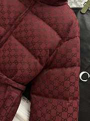 Colestore Gucci Puffed Coat Red CC Logo  - 4