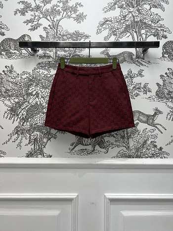 Colestore Gucci Red Short CC Logo