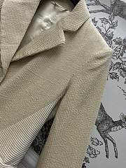 Colestore Vest Beige Corduroy Fabric - 6
