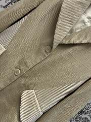 Colestore Vest Beige Corduroy Fabric - 4
