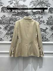 Colestore Vest Beige Corduroy Fabric - 3
