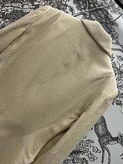 Colestore Vest Beige Corduroy Fabric - 2