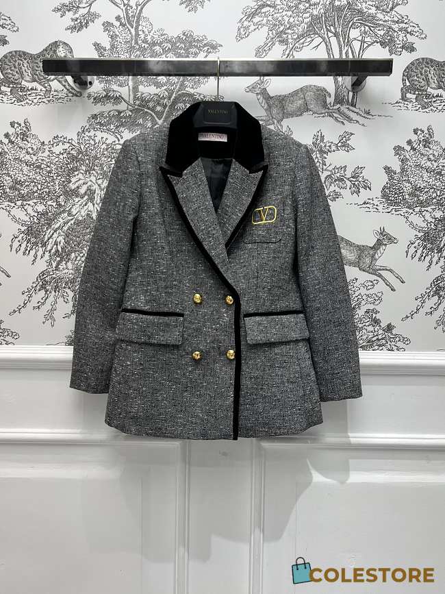 Colestore Valentino Vlogo Vest Grey  - 1