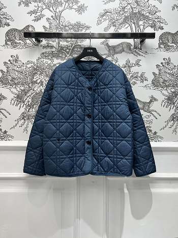Colestore Dior Puffer Jacket Blue 