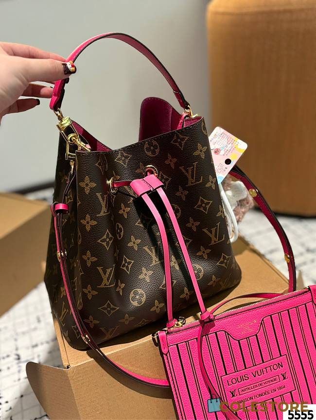 Colestore Louis Vuitton NoeNoe BB Bag Pink 26 x 24 cm - 1