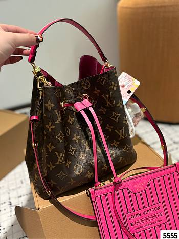 Colestore Louis Vuitton NoeNoe BB Bag Pink 26 x 24 cm