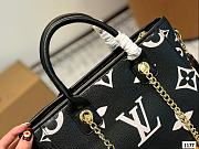 Colestore Louis Vuitton Onthego OM Monogram Empreinte Black 26 cm - 4