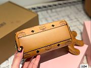 Colestore MCM Mini Boston Bag In Brown 18 x 11 cm - 2